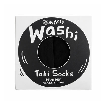 【NEW】湯あがり和紙足袋ソックス / Black・Light Gray・Light Blue