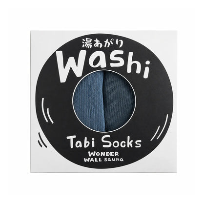 【NEW】湯あがり和紙足袋ソックス / Black・Light Gray・Light Blue