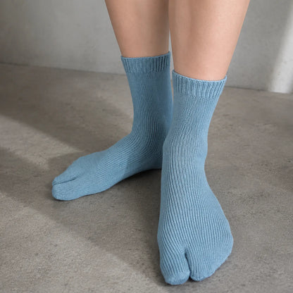 【NEW】湯あがり和紙足袋ソックス / Black・Light Gray・Light Blue