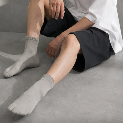 【NEW】湯あがり和紙足袋ソックス / Black・Light Gray・Light Blue