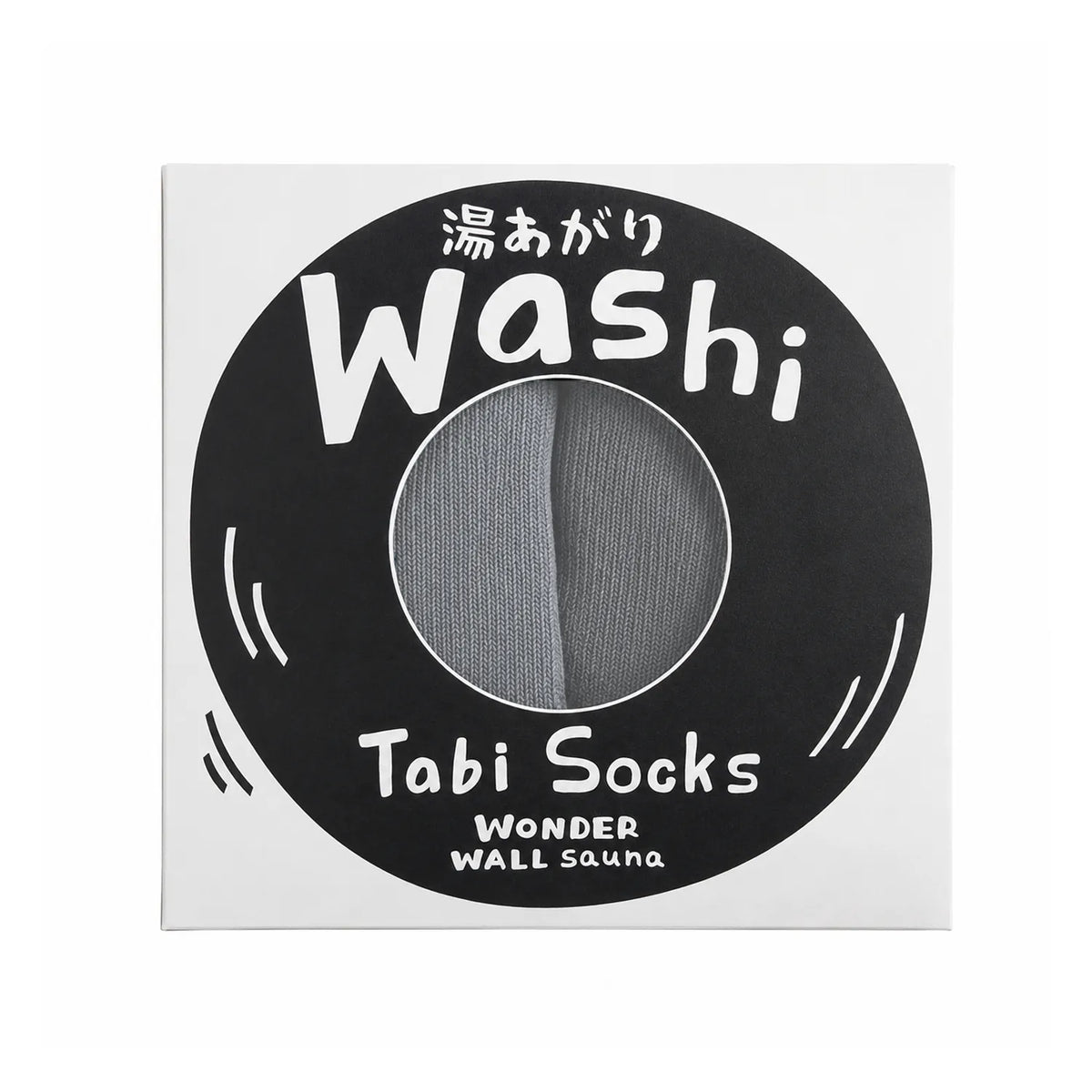 【NEW】湯あがり和紙足袋ソックス / Black・Light Gray・Light Blue