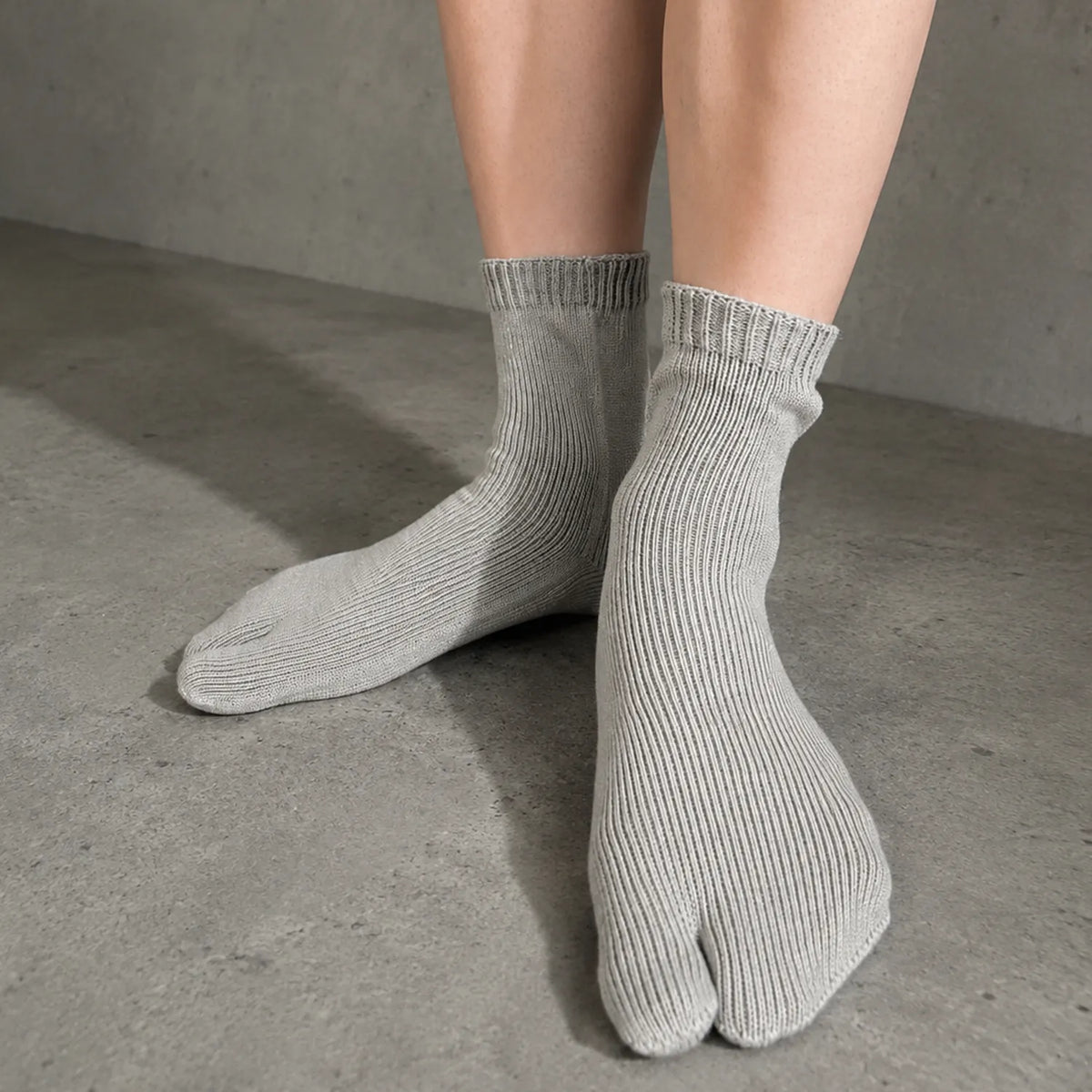 【NEW】湯あがり和紙足袋ソックス / Black・Light Gray・Light Blue